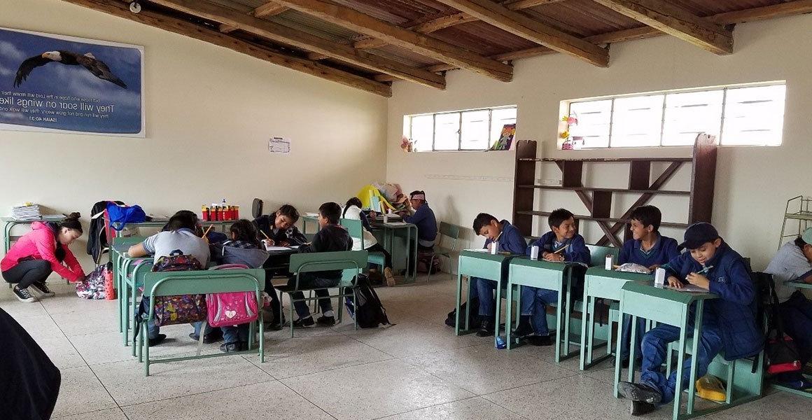 厄瓜多尔的教室